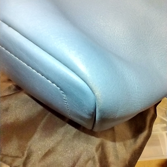 Vintage Coach Legacy Backpack in Light Blue - Picture 13 of 16